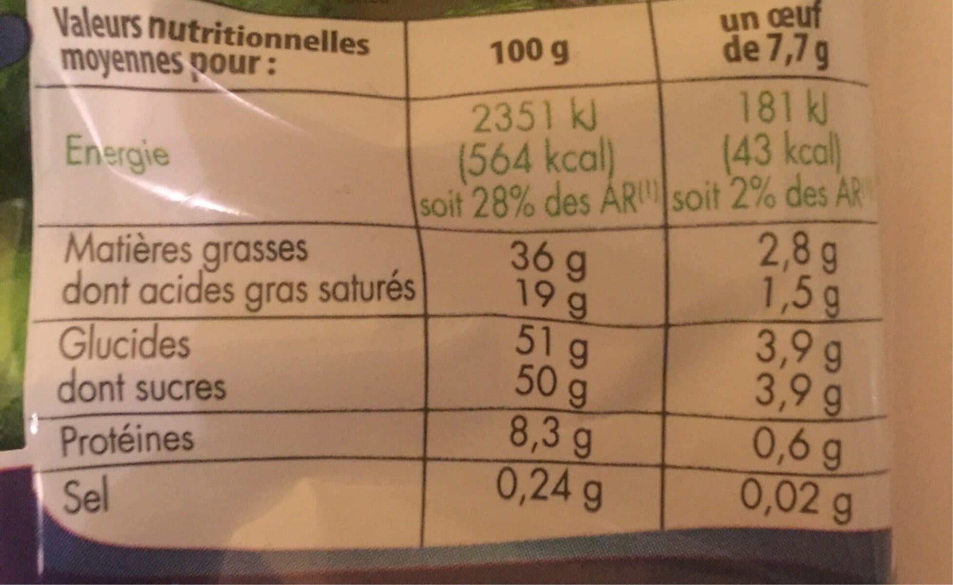Ivoria Sachet petits œufs fun fourrage lait et éclats de noisettes - 200g packshot