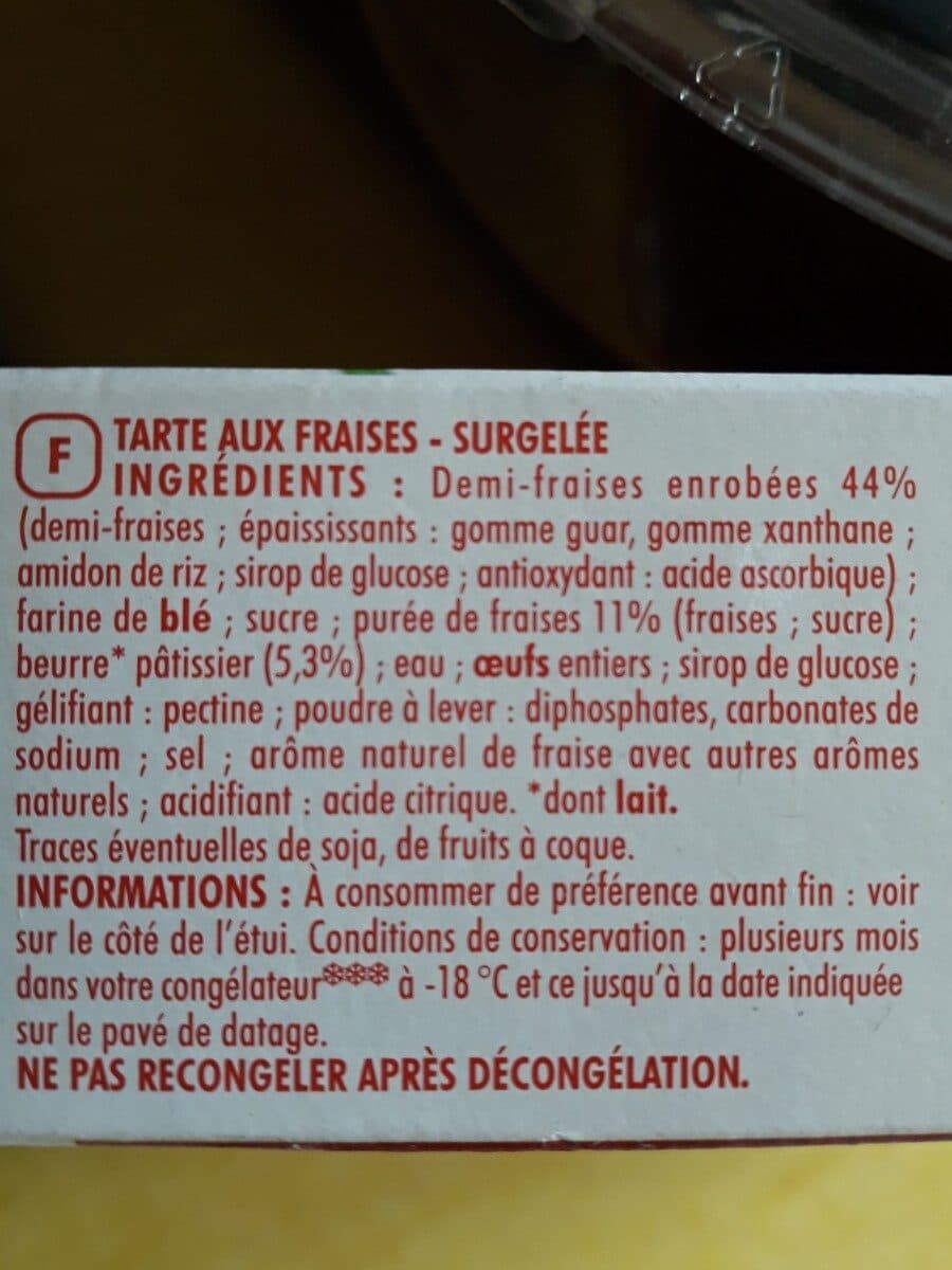 Adelie Tarte aux fraises packshot