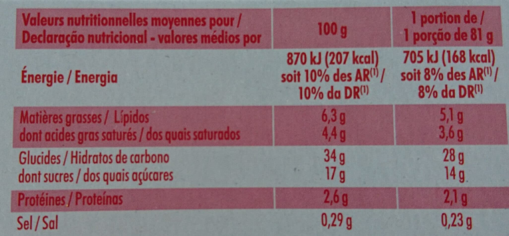 Adelie Tarte aux fraises packshot