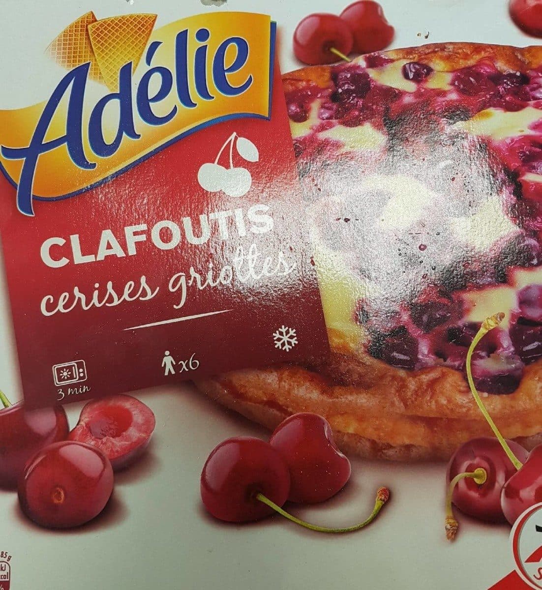 Adélie Adélie Clafoutis cerises griottes 510 g packshot