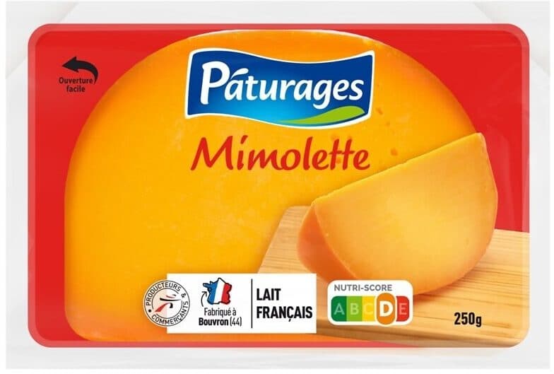 Paturages MIMOLETTE PORTION 250g packshot