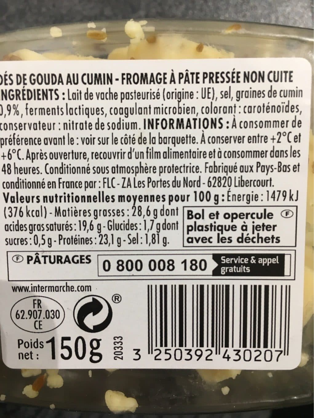 Pâturages Salade et apéro packshot