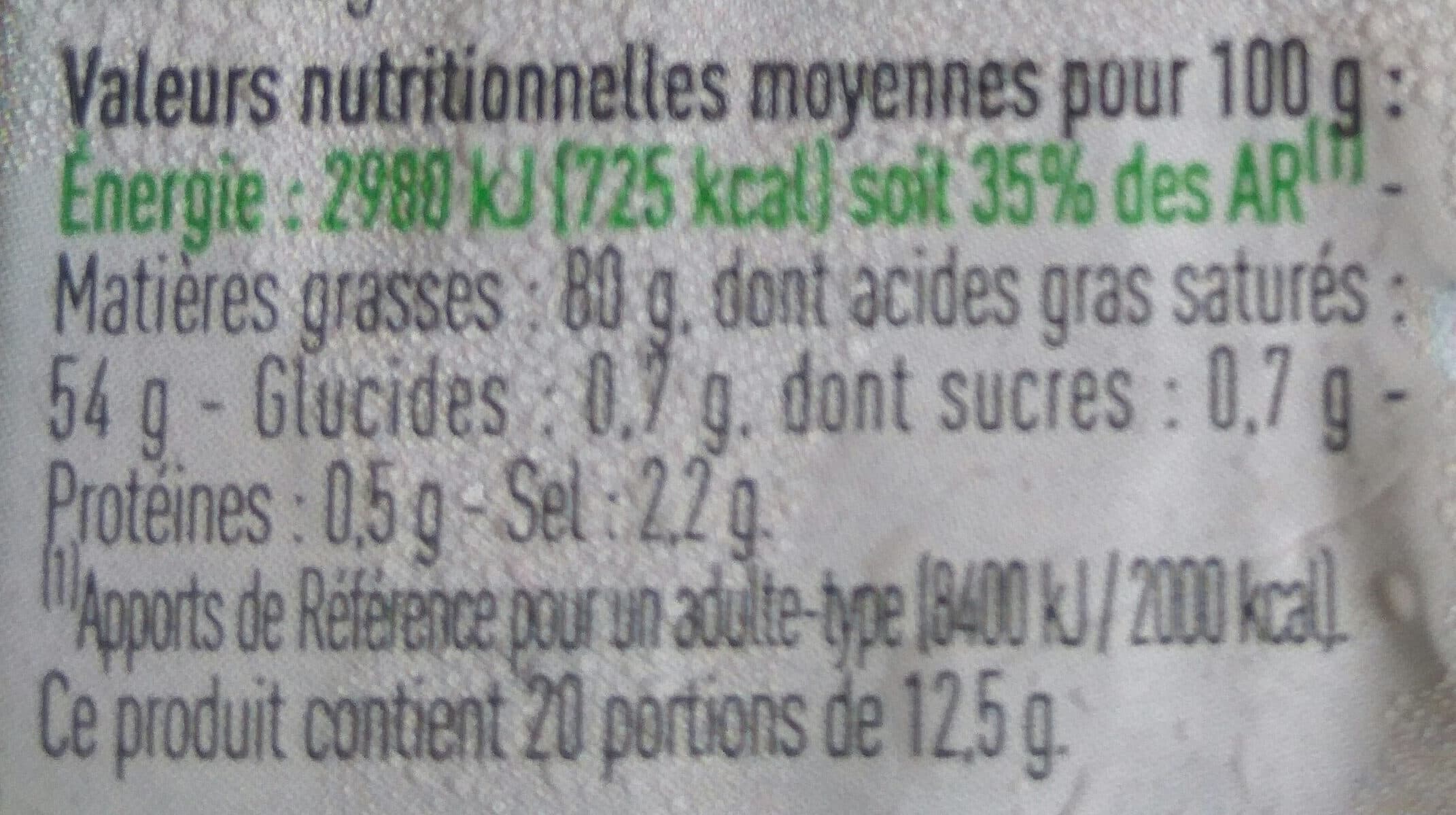 Netto BEURRE BIOLOGIQUE 1/2 SEL MOULE 250g origine France packshot