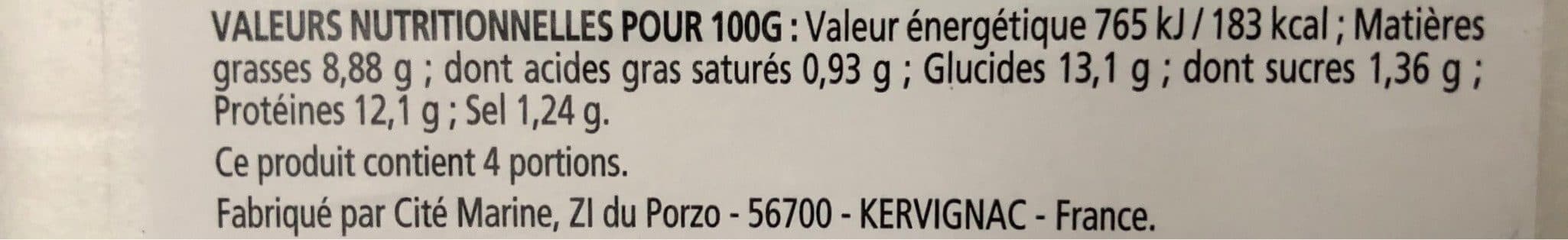 Intermarché Filet de limande du nord meuniere packshot