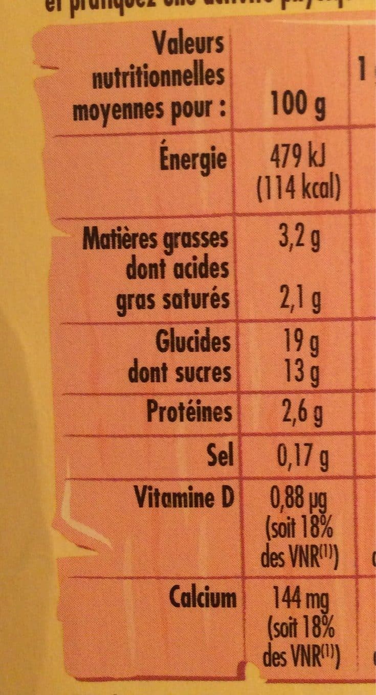 Pâturages DESSERTS LACTES VANILLE 4X85 G - P'tits Prods packshot