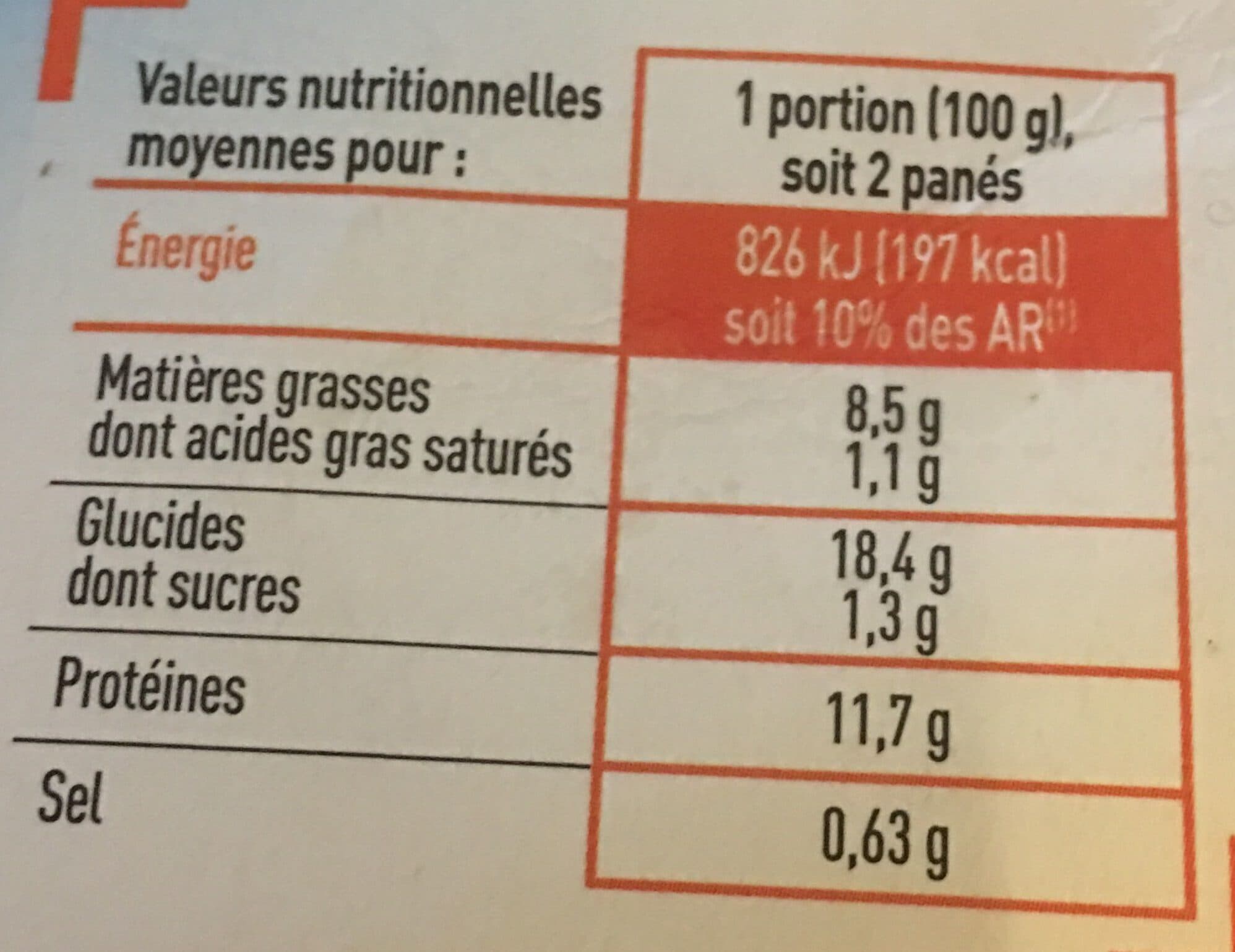 Netto Cabillaud pané netto msc 400g packshot