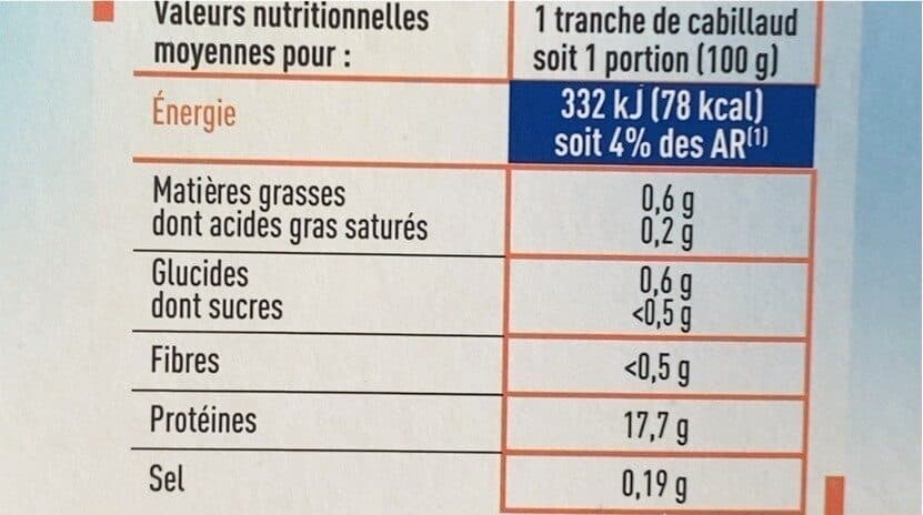 Netto Tranche de cabillaud nature msc 400g packshot