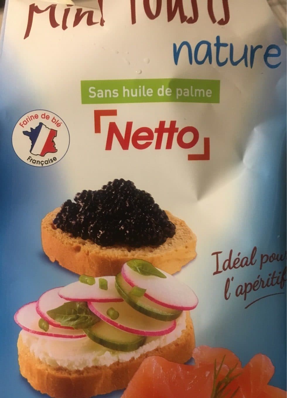 Netto Mini toasts nature packshot
