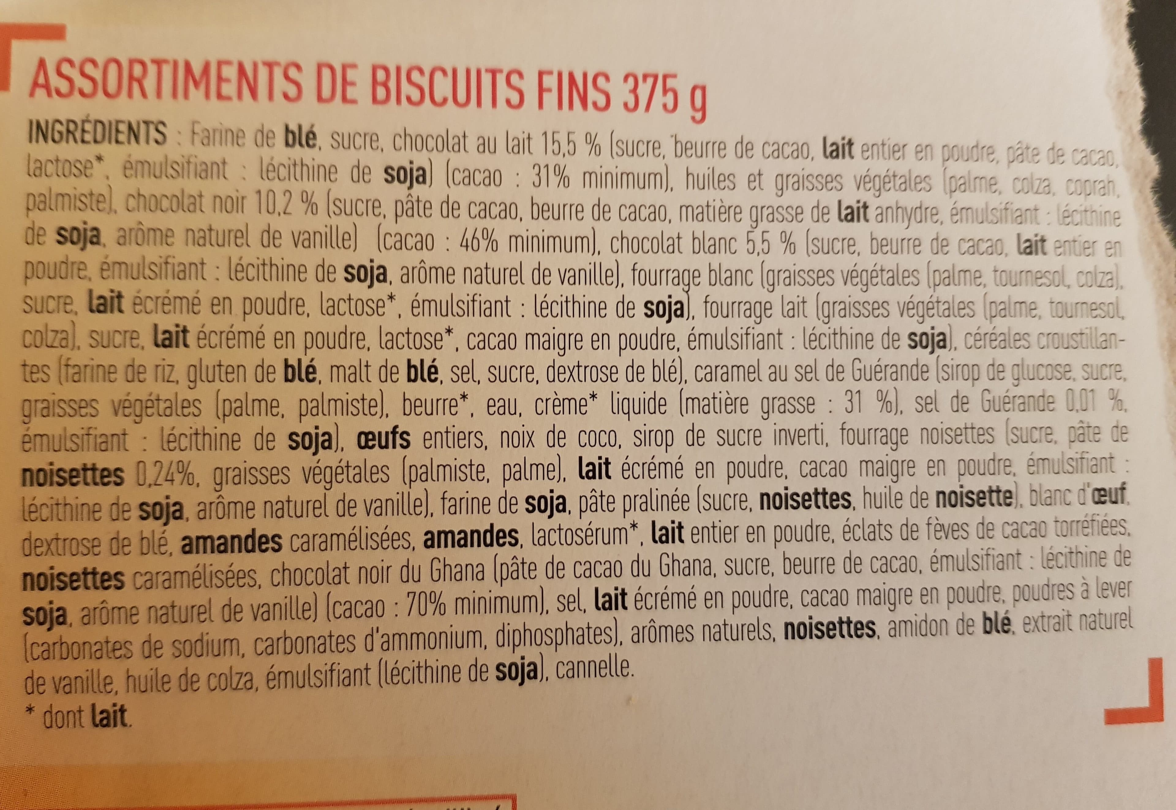 Netto Assortiment Biscuits 375g packshot