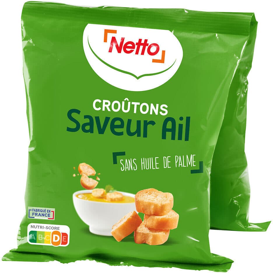 Netto Croutons soupe ail 2*90g packshot