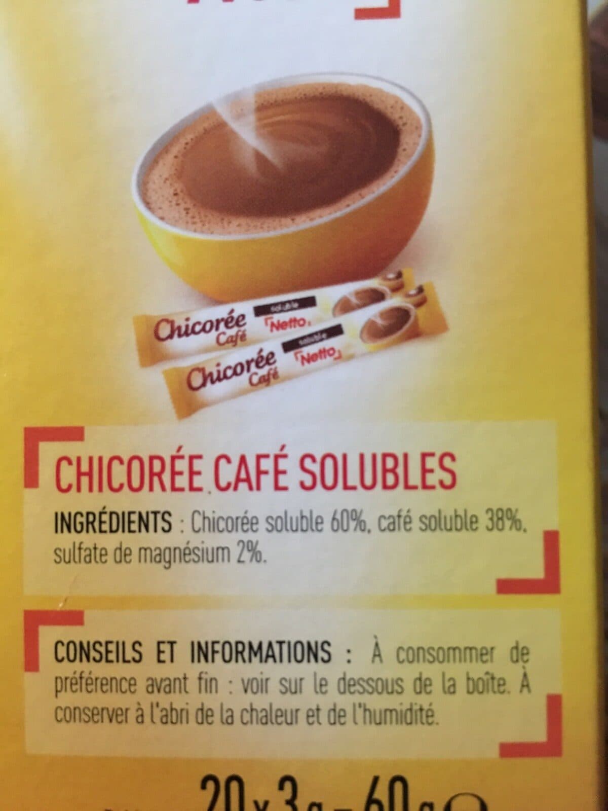 Netto Chicoree cafe packshot