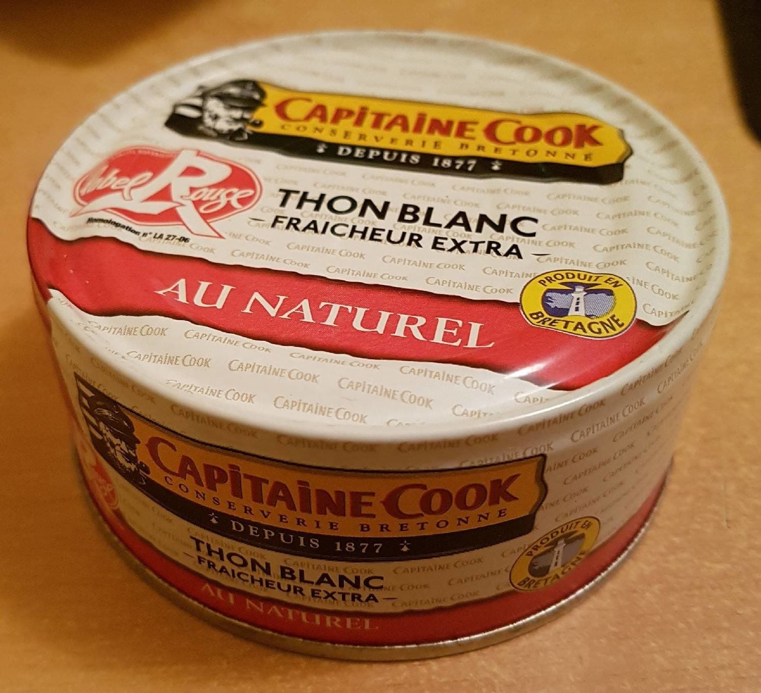Capitaine cook Thon blanc - fraîcheur extra packshot