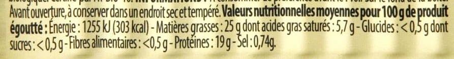 Capitaine cook Sardines à l'huile d'olive & au citron bio packshot