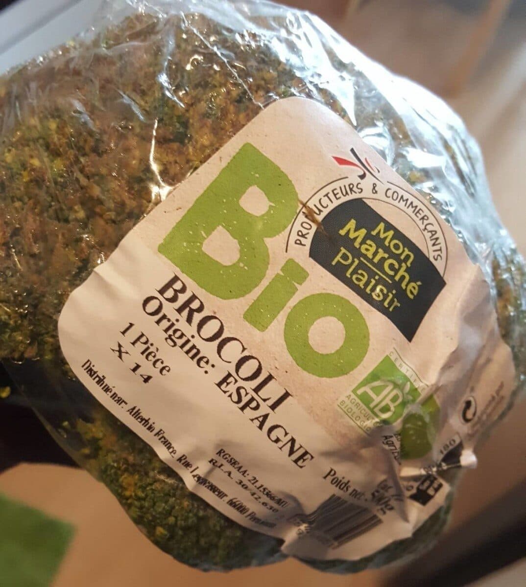 Mon Marché Plaisir Chou Brocoli Bio packshot