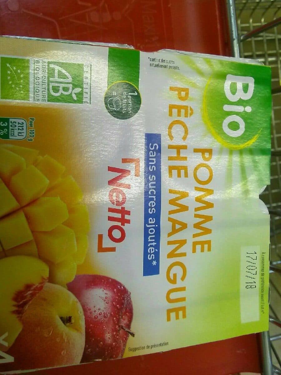 Open Food Facts Pomme pêche mangue packshot