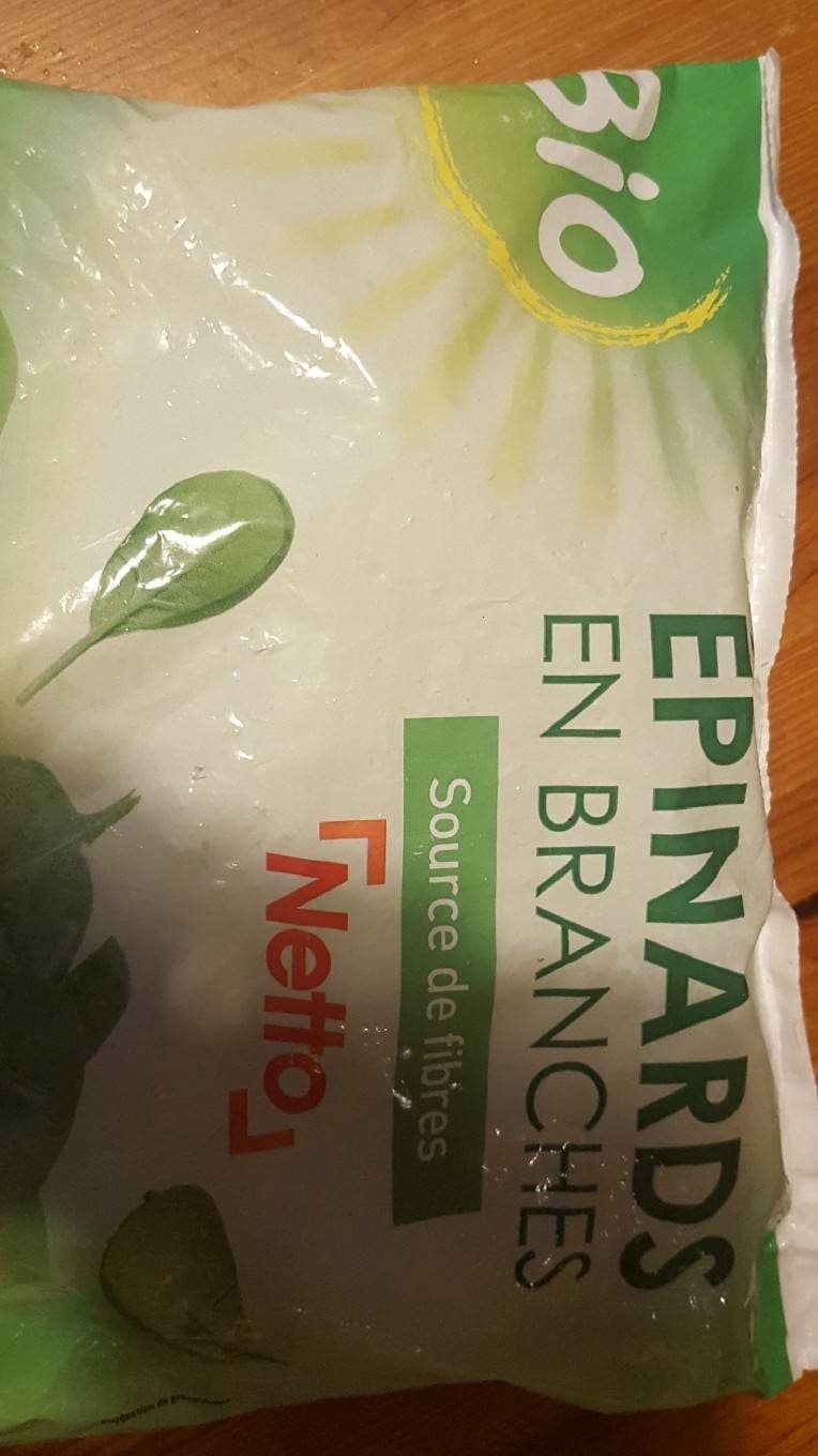 Netto Épinards en branches packshot