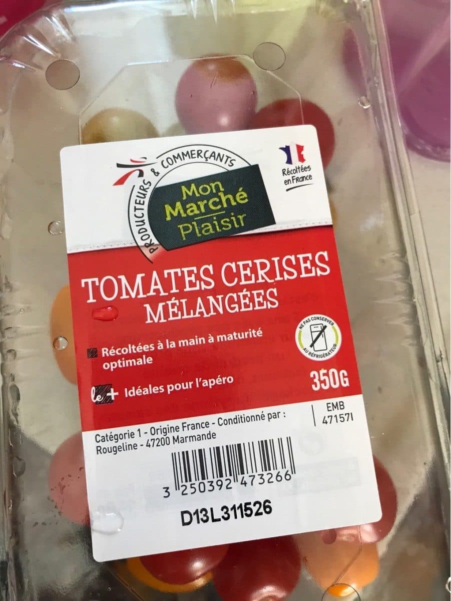 Intermarché Tomates cerise packshot