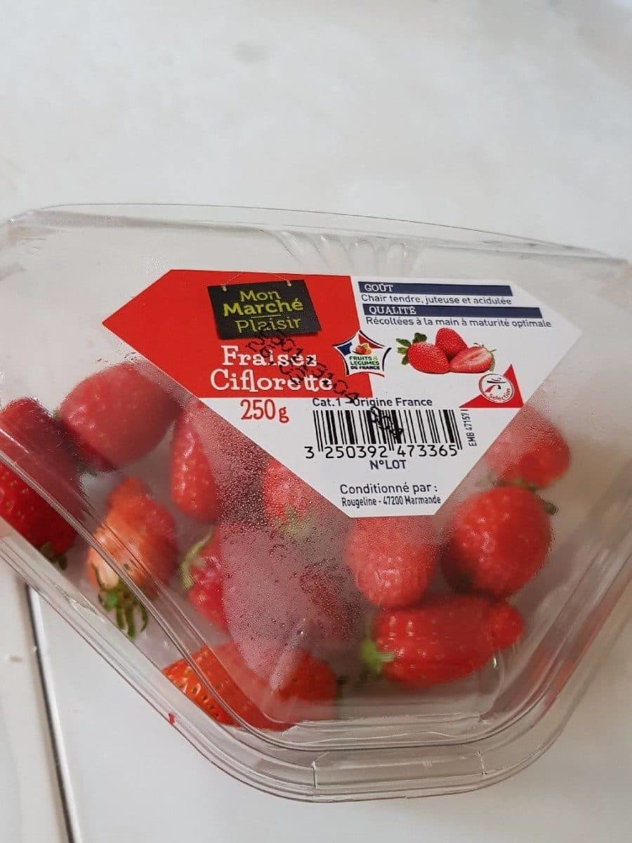 Mon Marché Plaisir Fraises ciflorette packshot