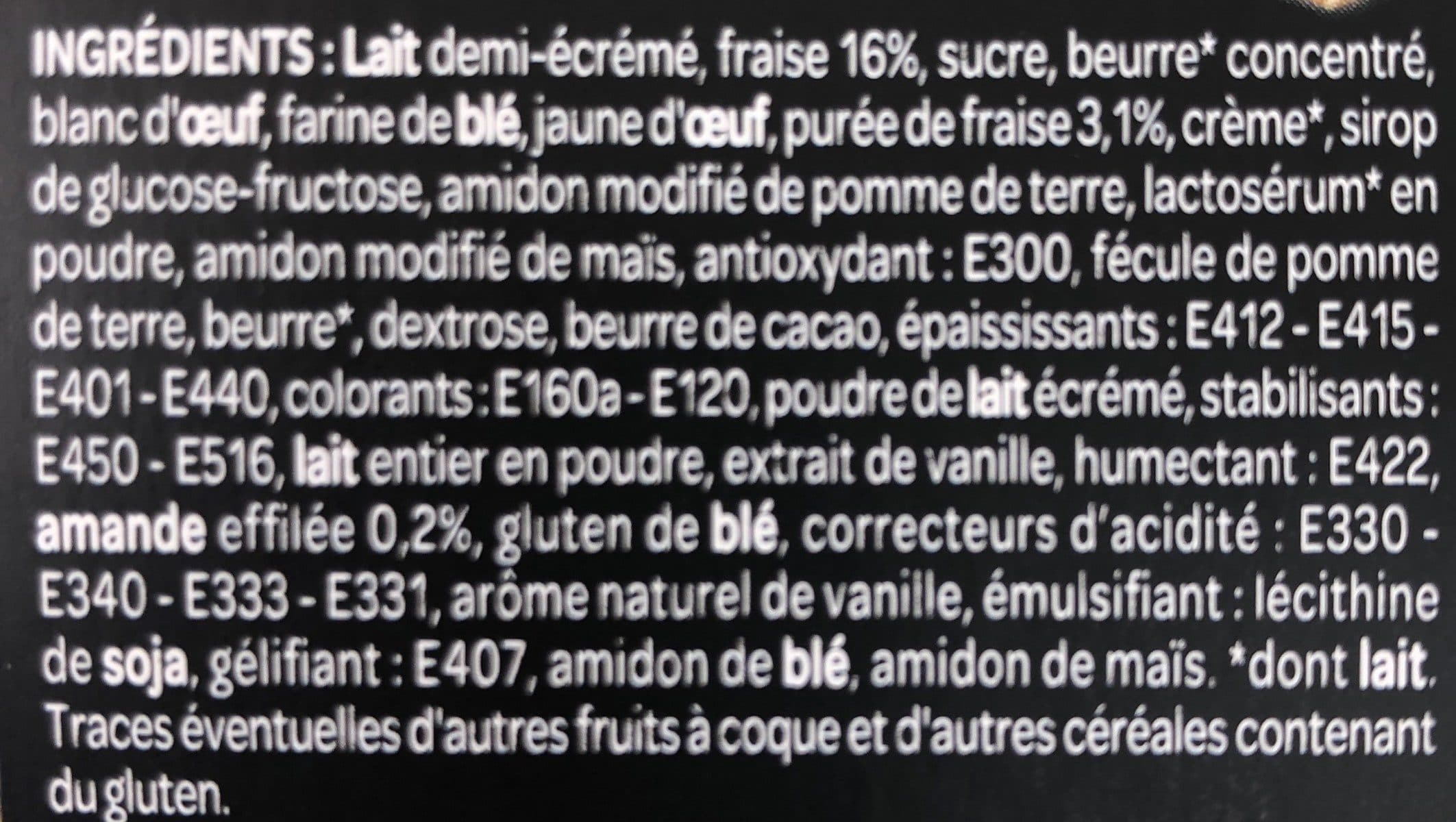 La fournée campanière Le fraisier packshot