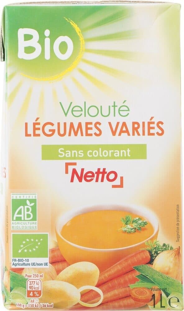 Netto Veloute legumes varies bio 1l packshot