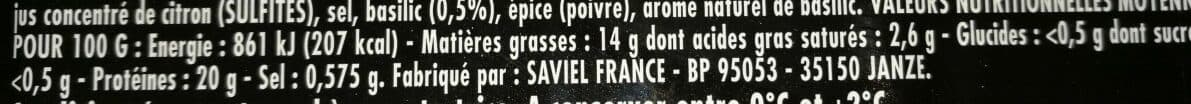 Jean Rozé Carpaccio pur boeuf packshot