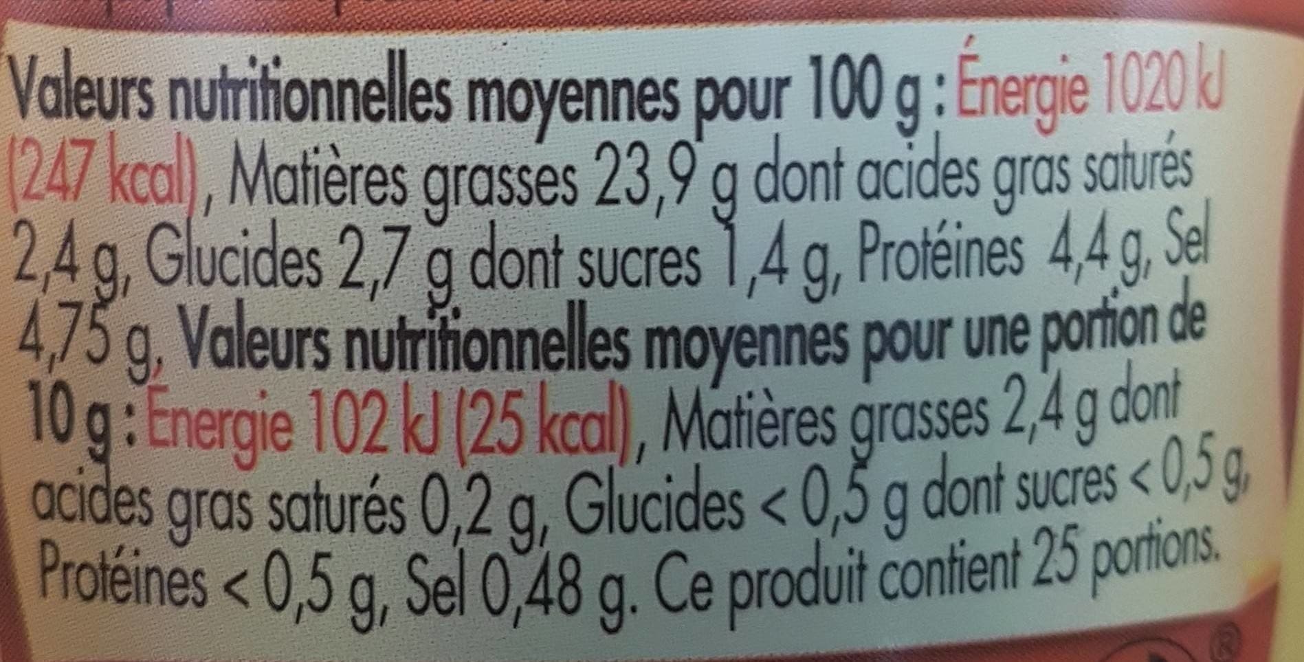 Bouton d'or Moutarde mi-forte packshot