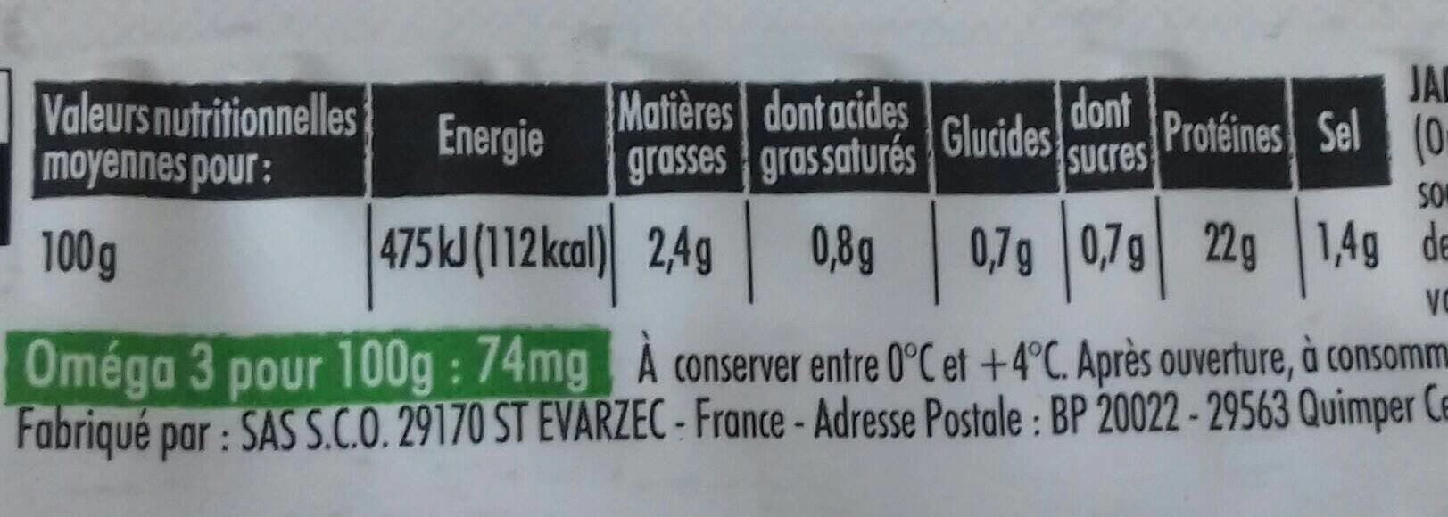 Intermarché Jambon supérieur - 25% de sel packshot