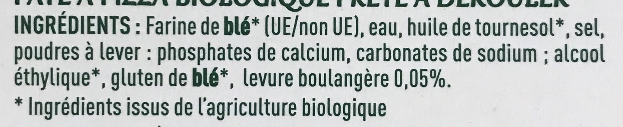 Monique ranou PATE A PIZZA BIO 260g packshot