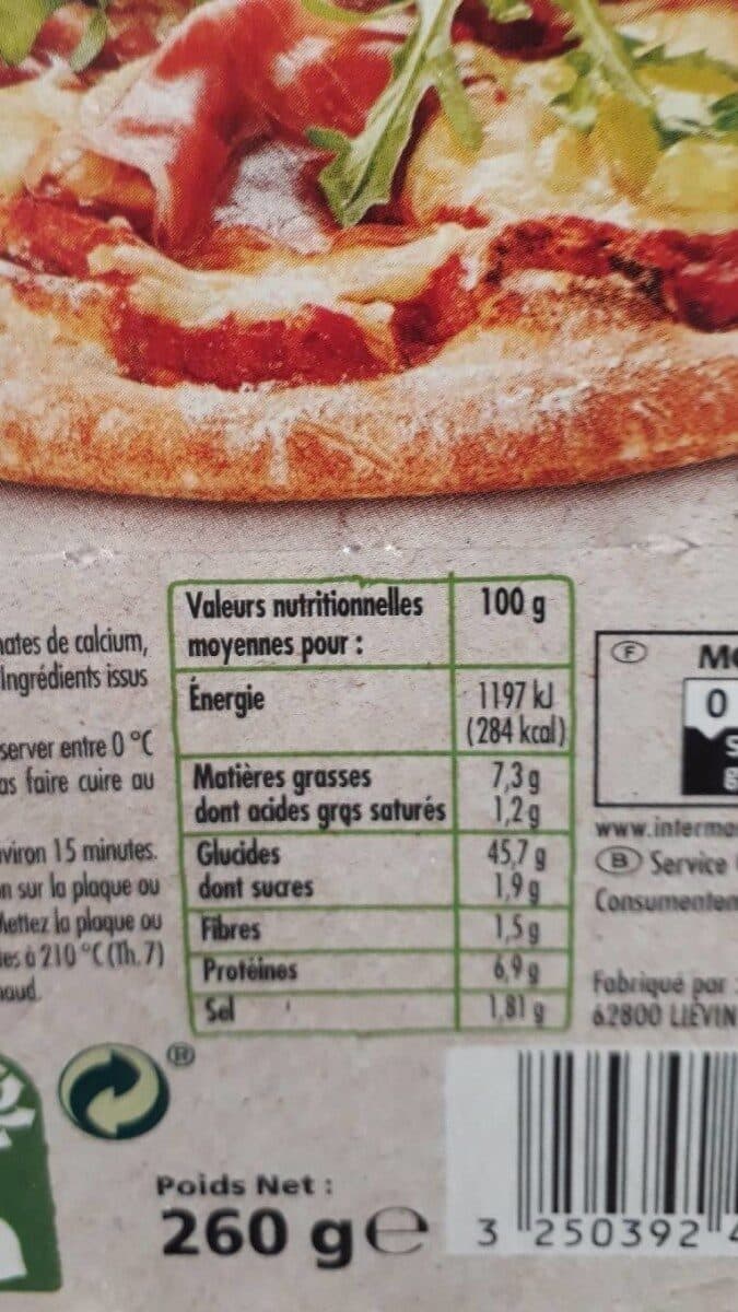 Monique ranou PATE A PIZZA BIO 260g packshot