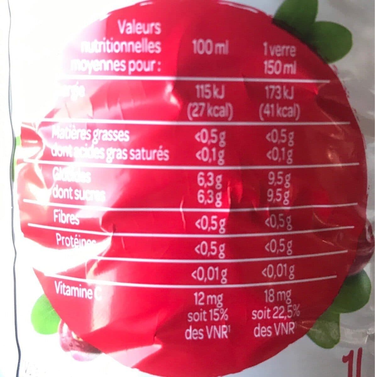 Paquito Cranberry - 30% de sucres packshot