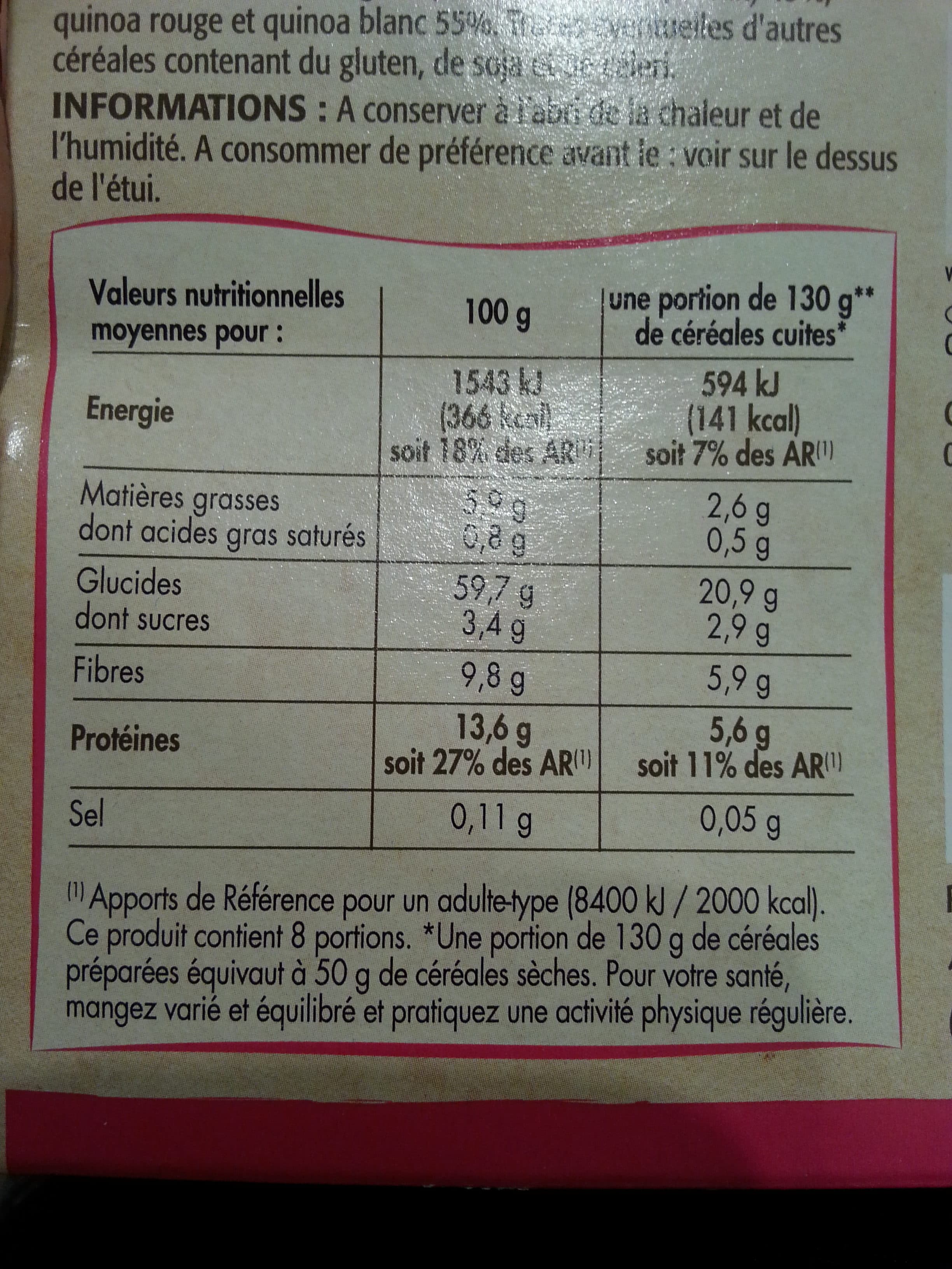 Saint eloi Mélange Quinoa et boulghour 400g packshot