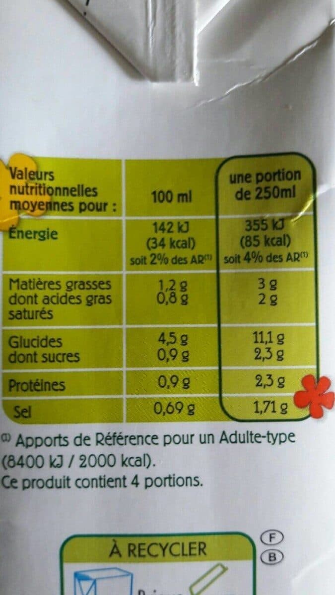 Saint eloi Duo de courges muscade et fromage frais bio 1l packshot