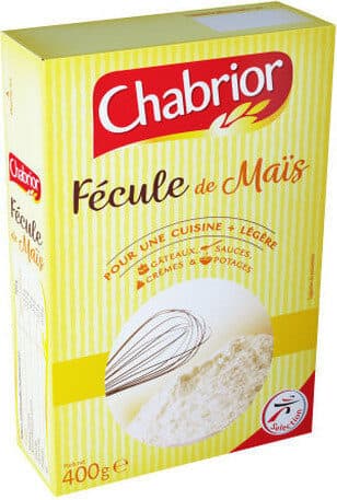 Chabrior Fecule de mais 400g packshot