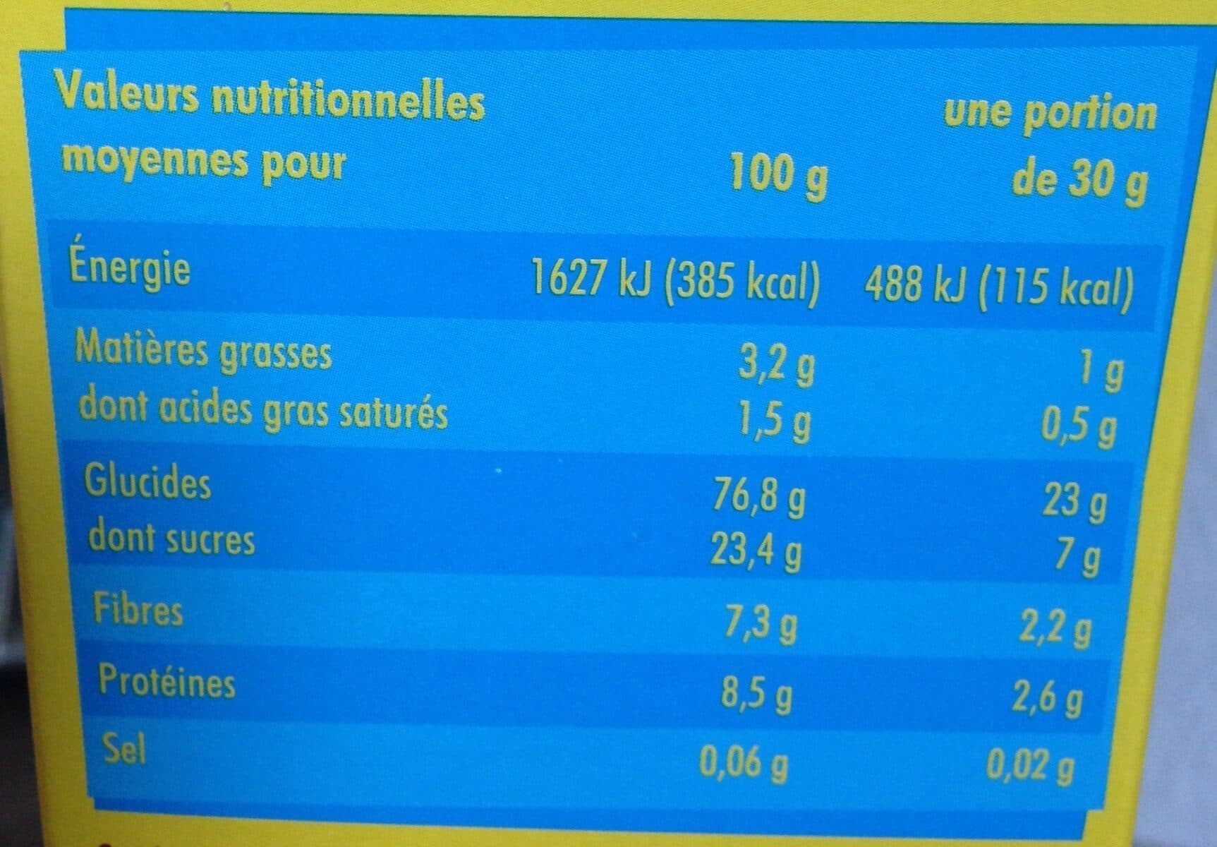 Chabrior L'essentiel - céréales billes chocolatées packshot