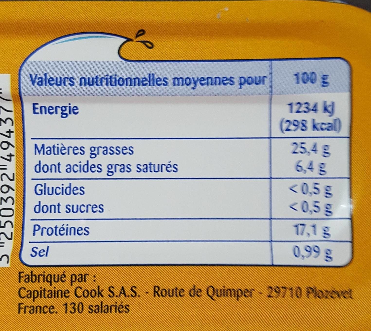 Odyssée Filets de maquereaux grillés sauce rouille packshot