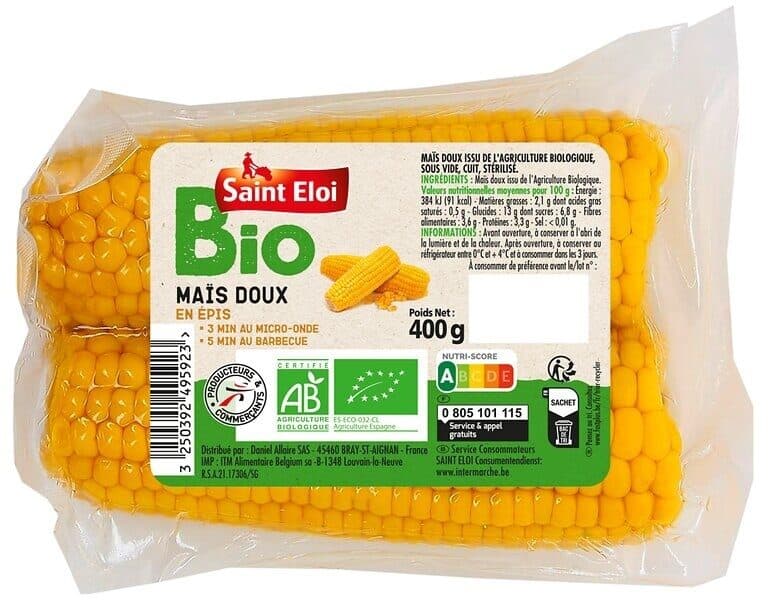Saint-éloi Mais 2 epis bio 400g packshot