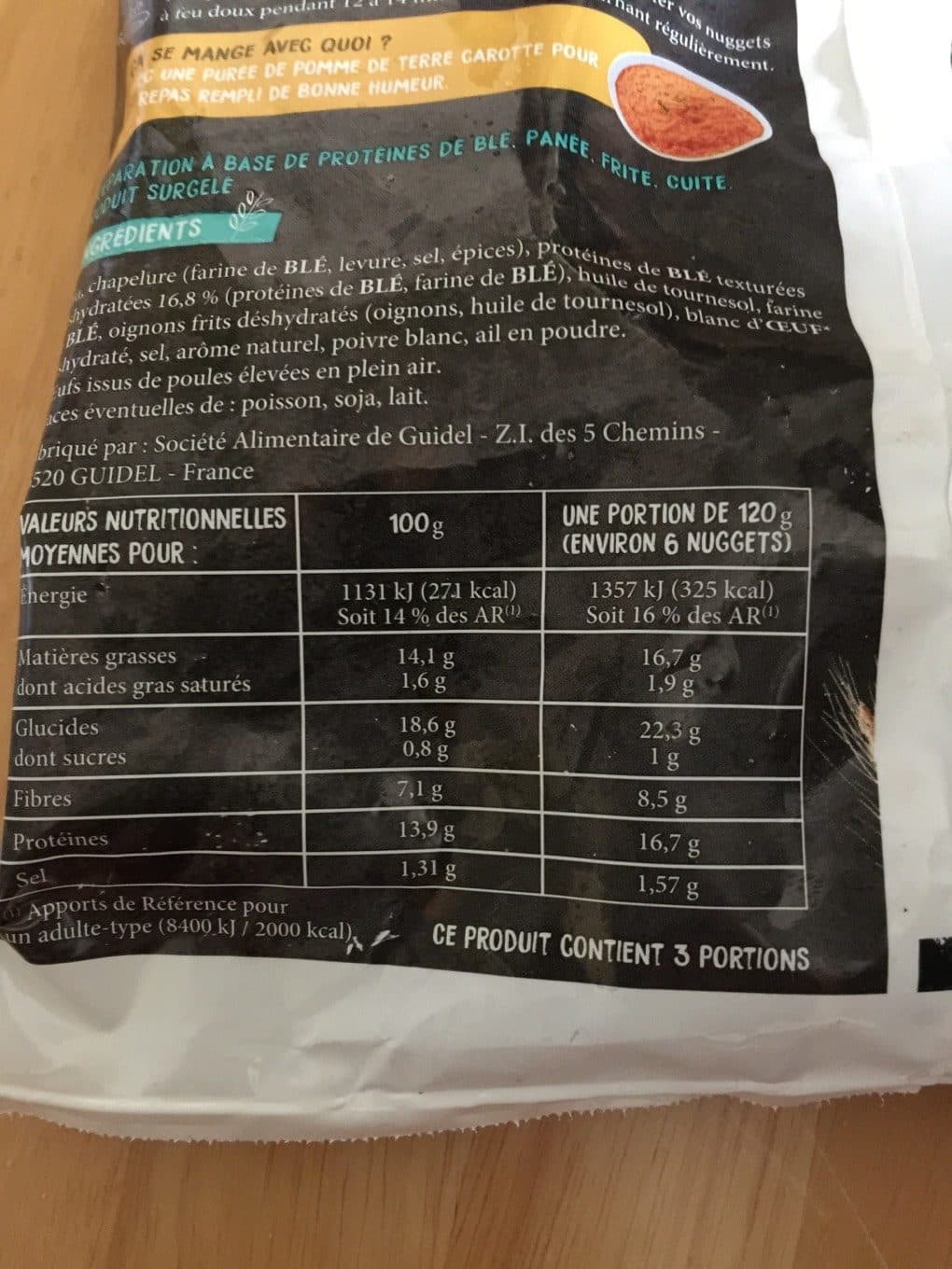 Veggie Marché Nuggets packshot