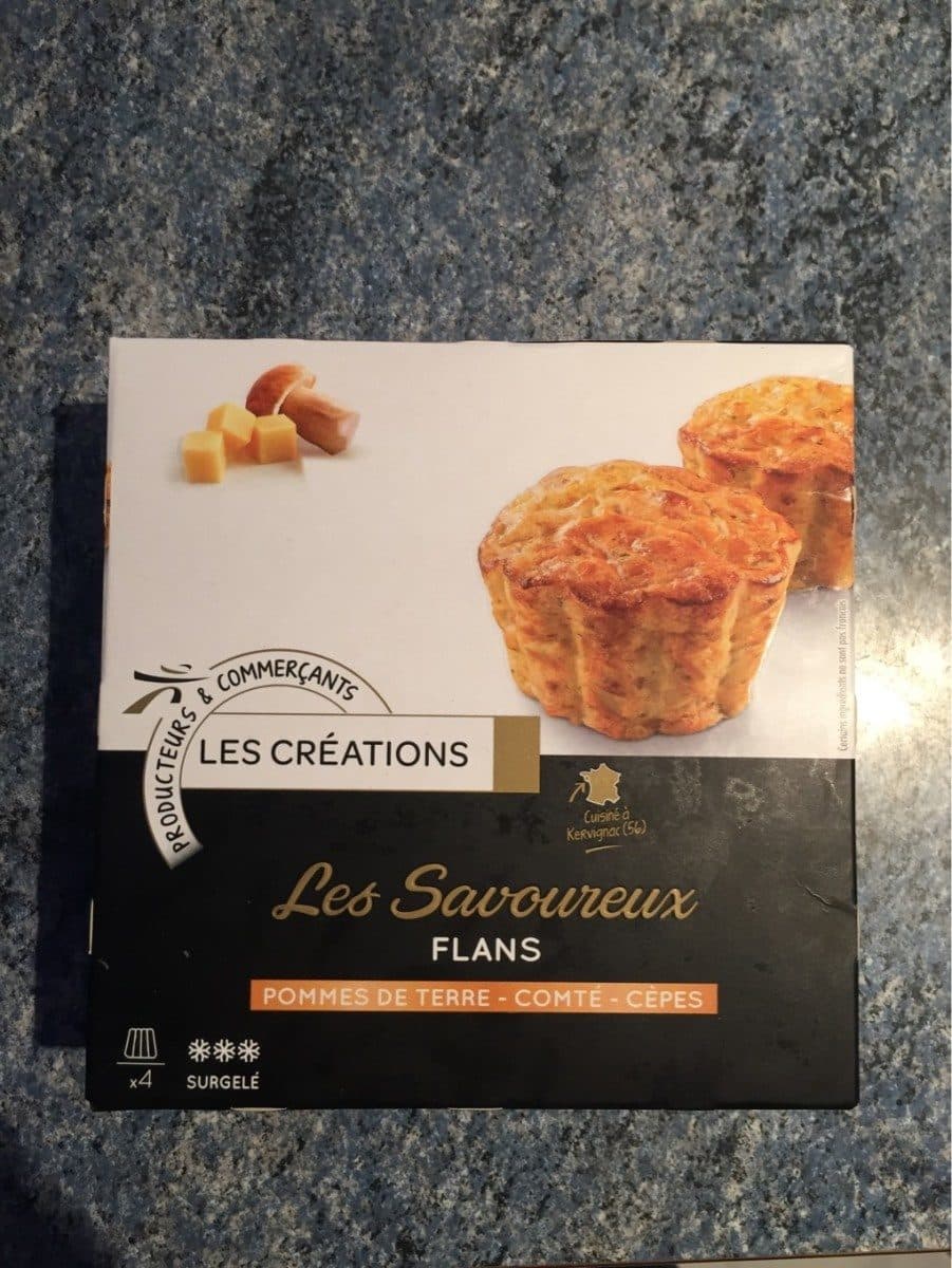 Les Créations Les savoureux fland packshot