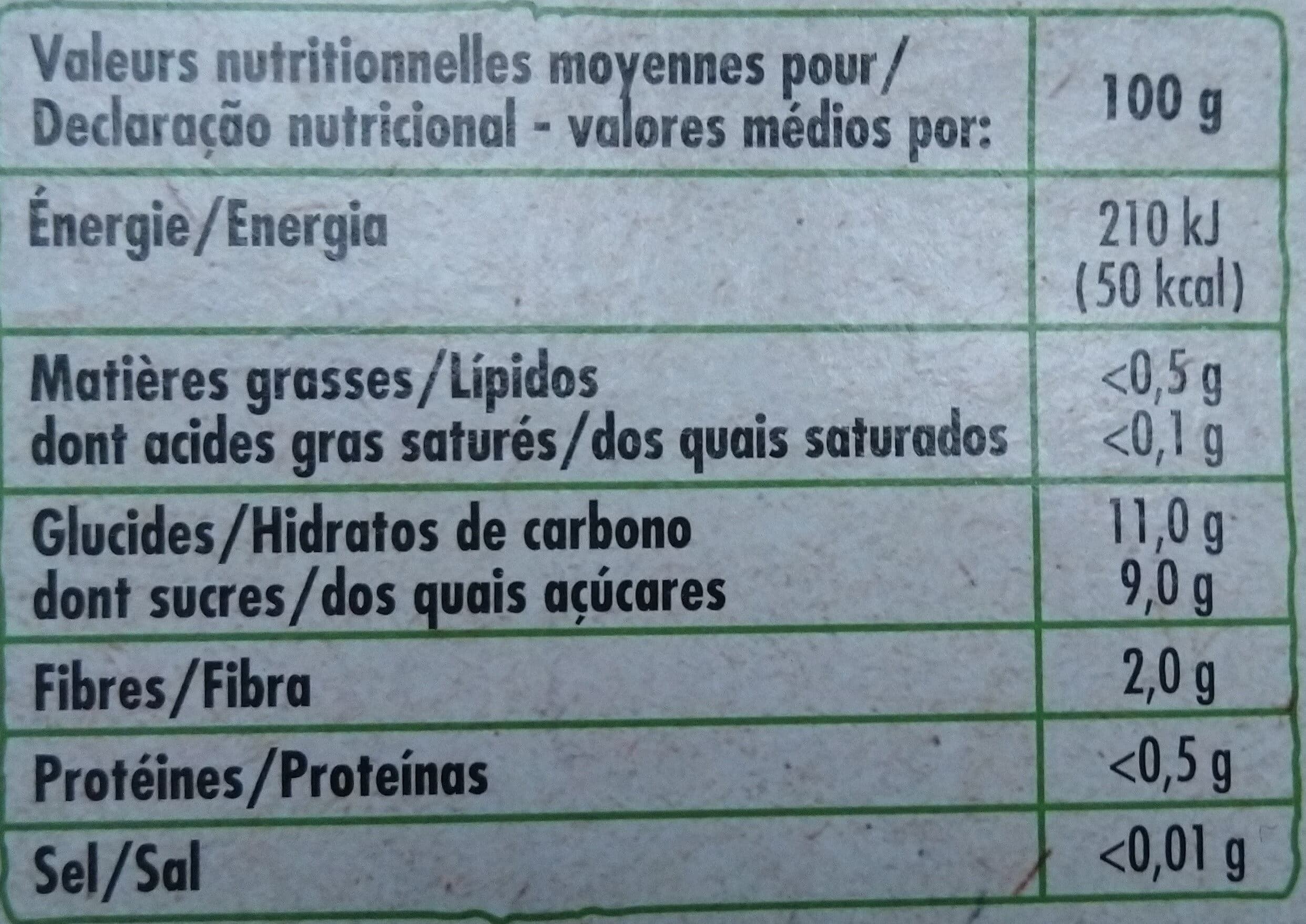 Intermarché COUPELLES Purée de fruits Pommes fraises SSA - BIO - 4 x 100 g packshot