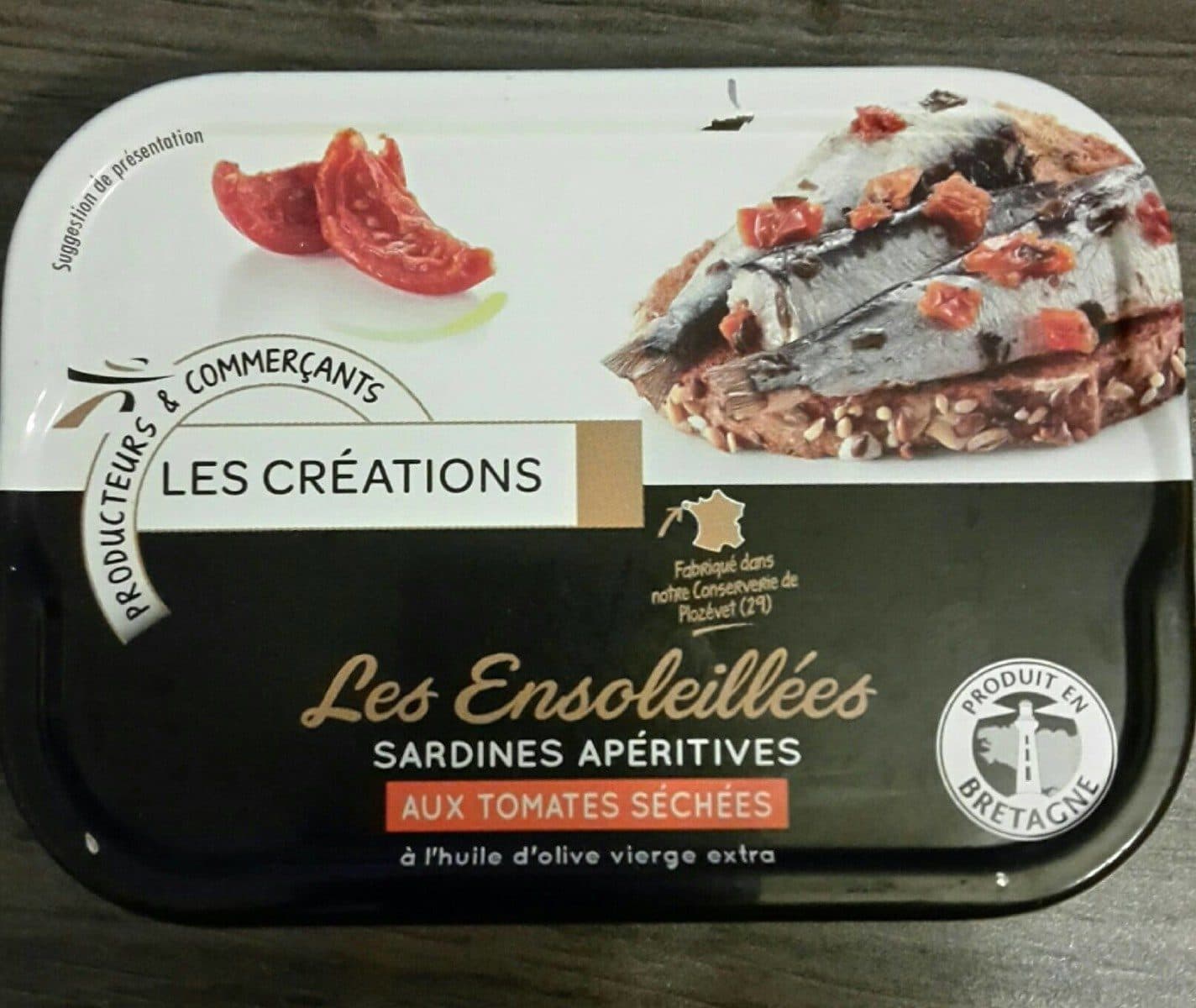Les Création Sardines aperitives packshot