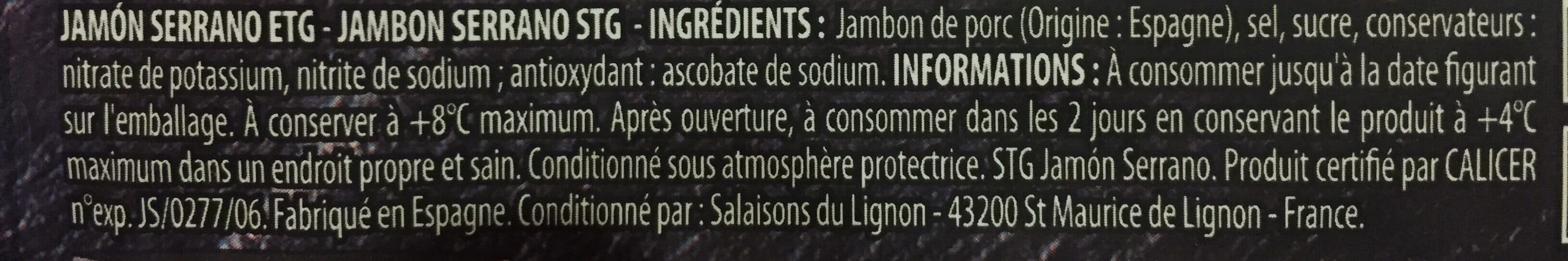 Monique Ranou Quart de Jambon Serrano packshot