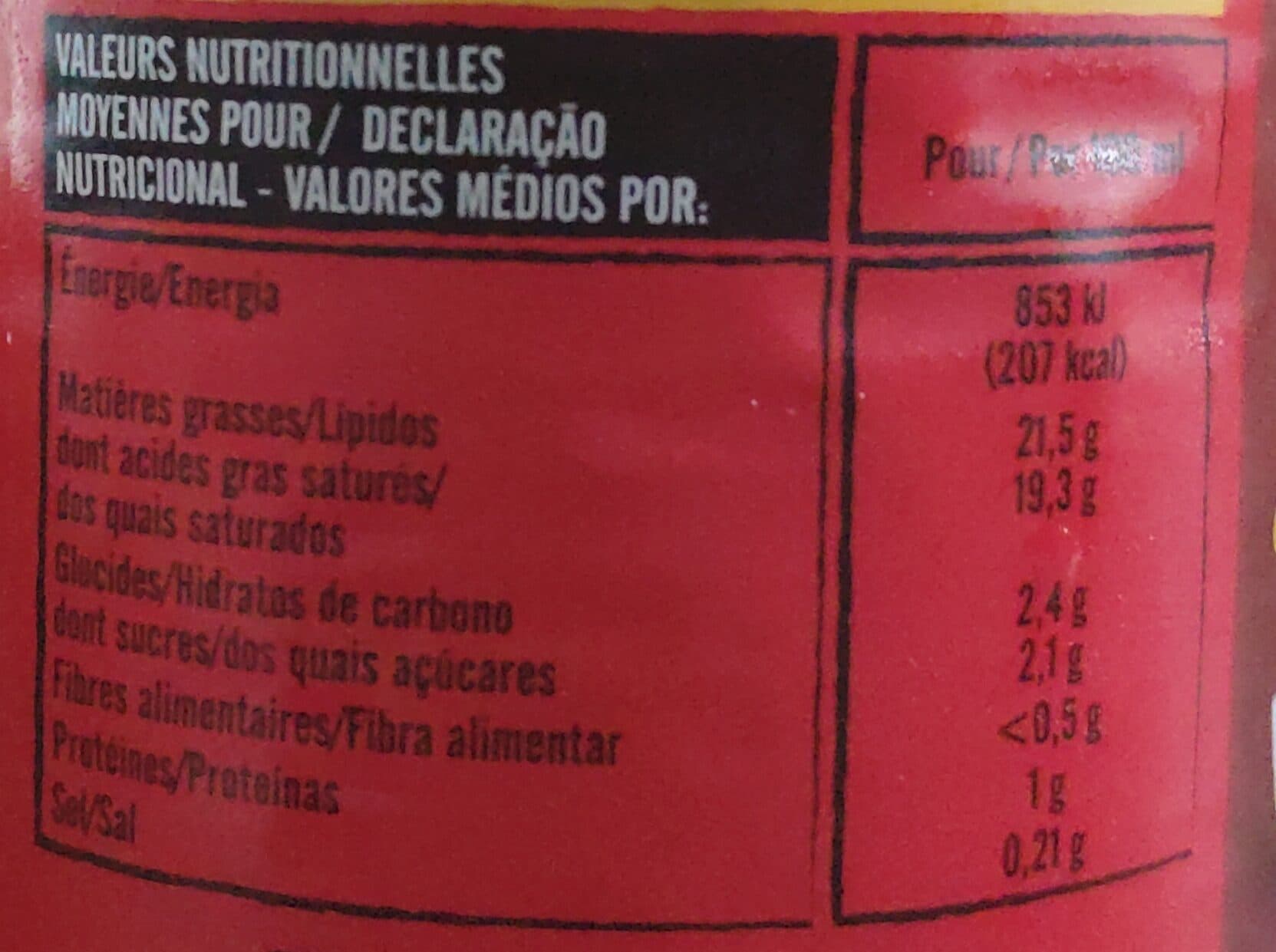 Itinéraire des saveurs Crème de coco packshot