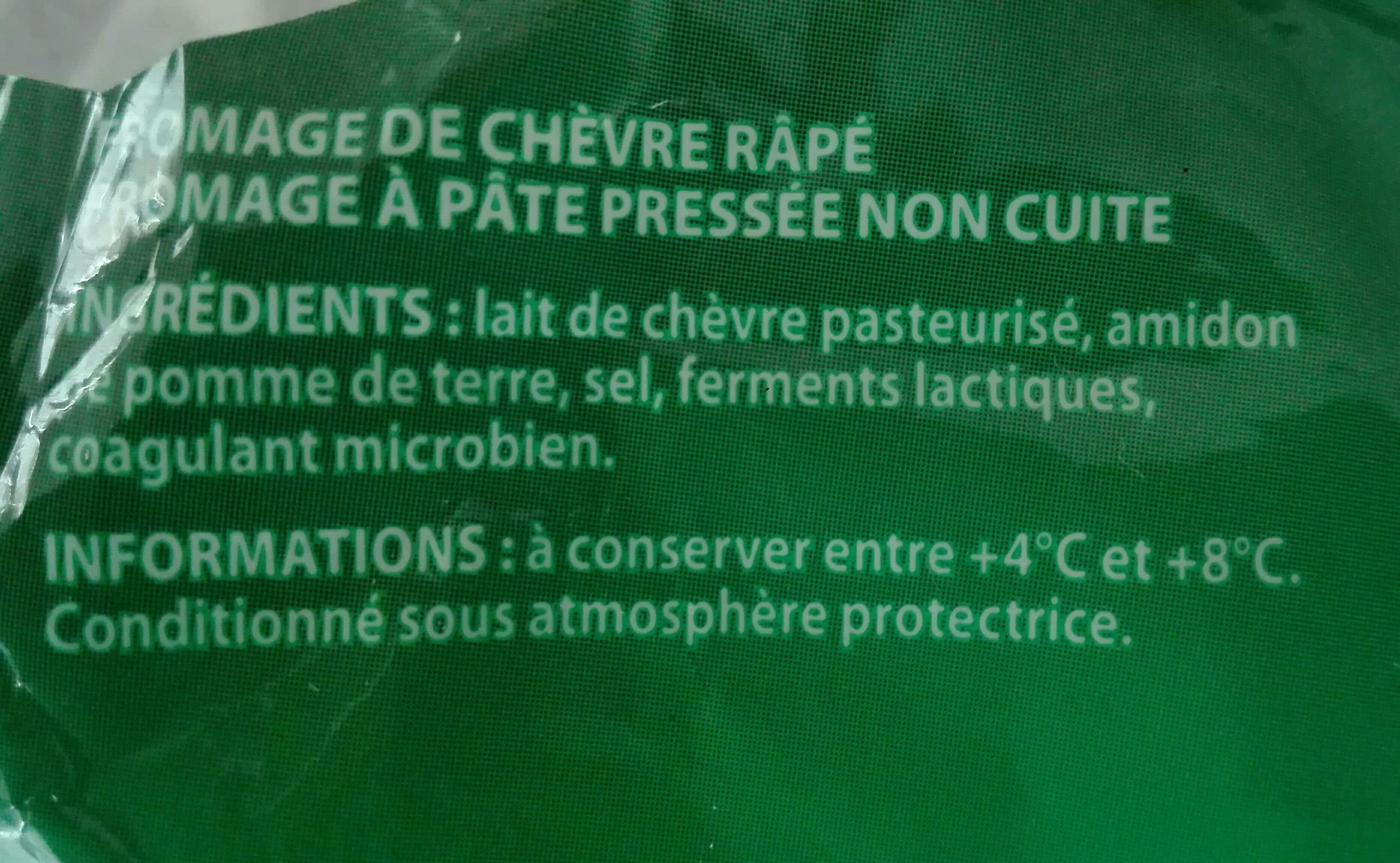 Pâturages Rape de chevre 150g packshot