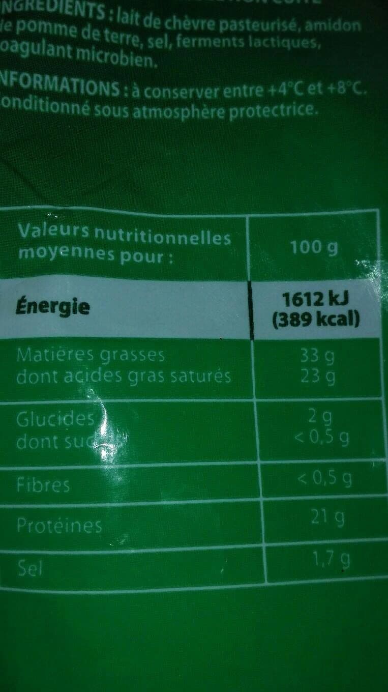 Pâturages Rape de chevre 150g packshot