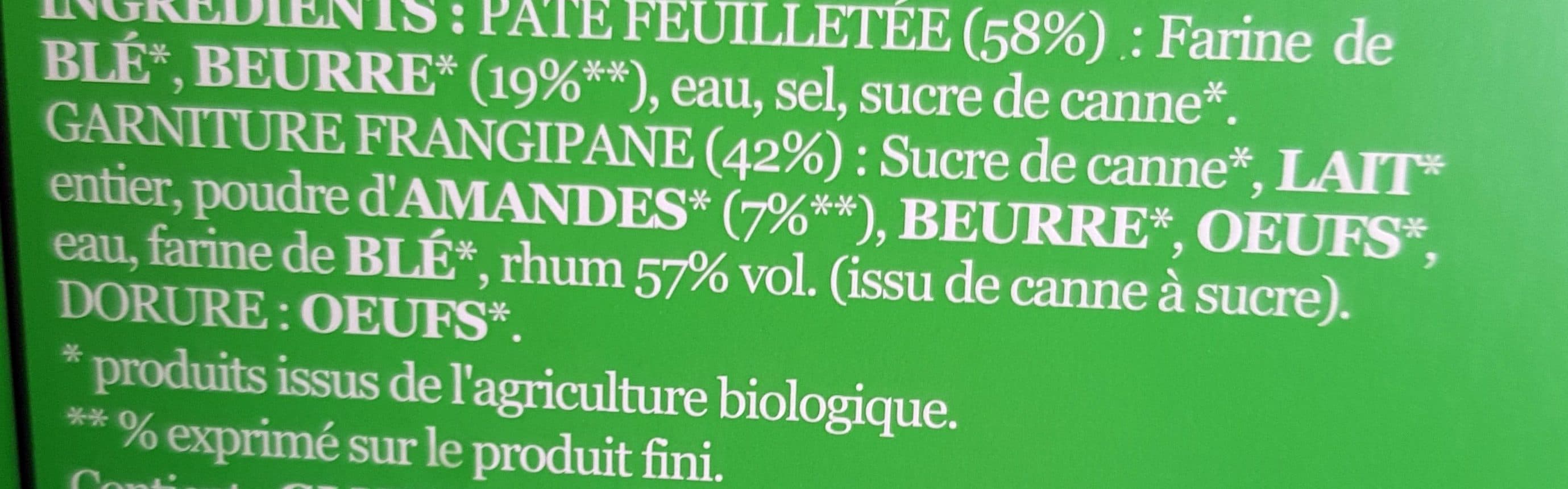La Fournée Campanière Galette des Rois Frangipane Pur Beurre packshot