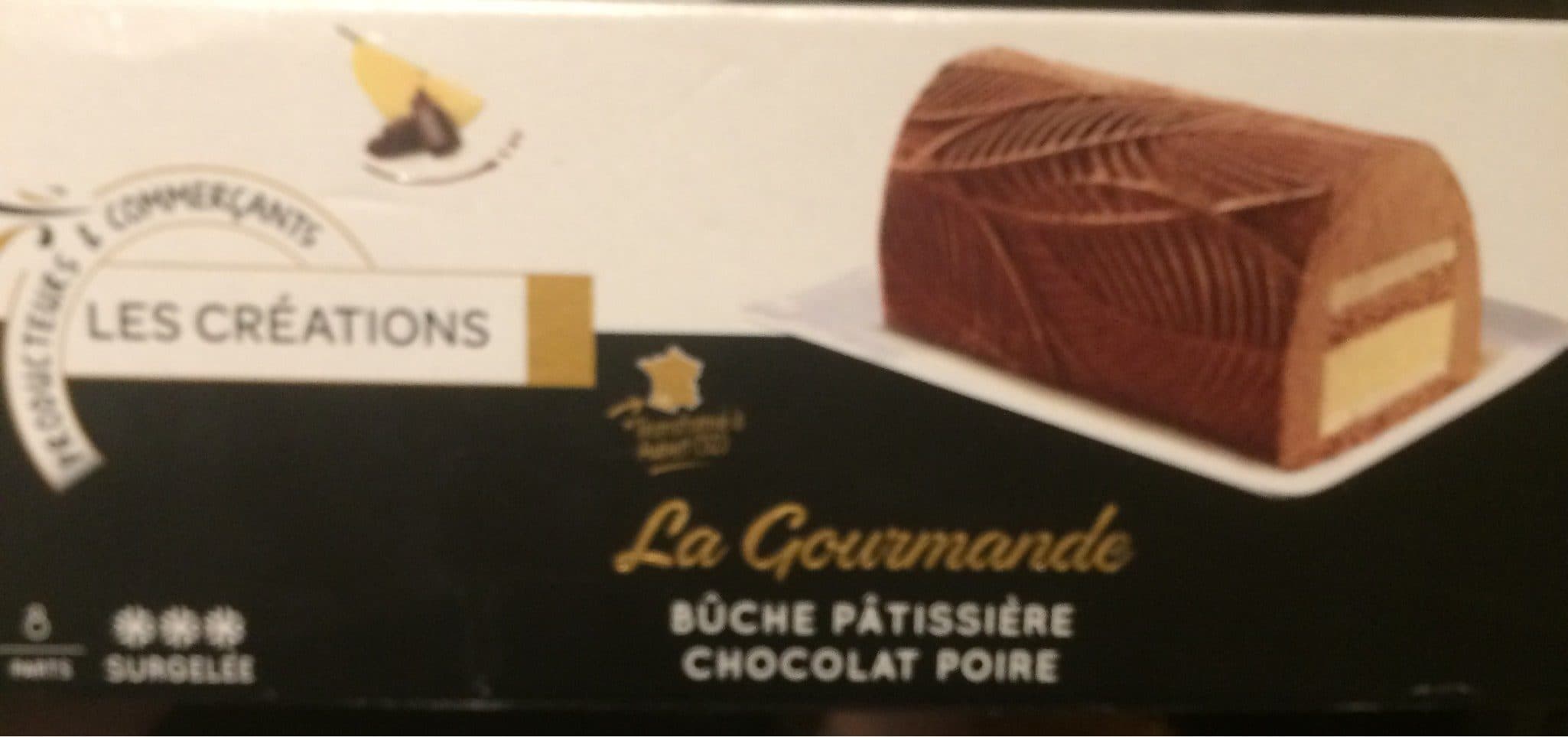 Les Créations La Gourmande buche patissiere packshot