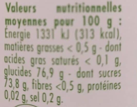 Intermarché SIROP D'AGAVE BIO 250mL packshot