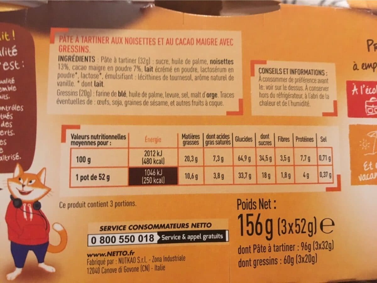 Open Food Facts Choco snack packshot