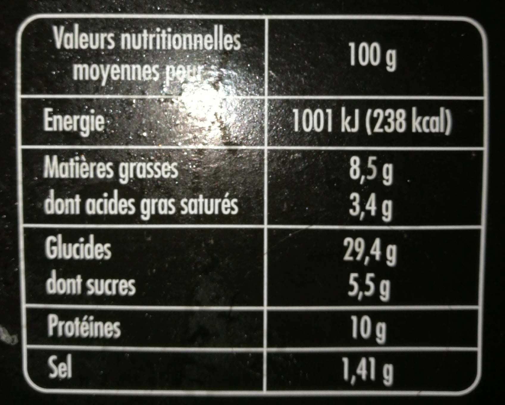 Intermarché Les Créations La Coppa Mozza packshot