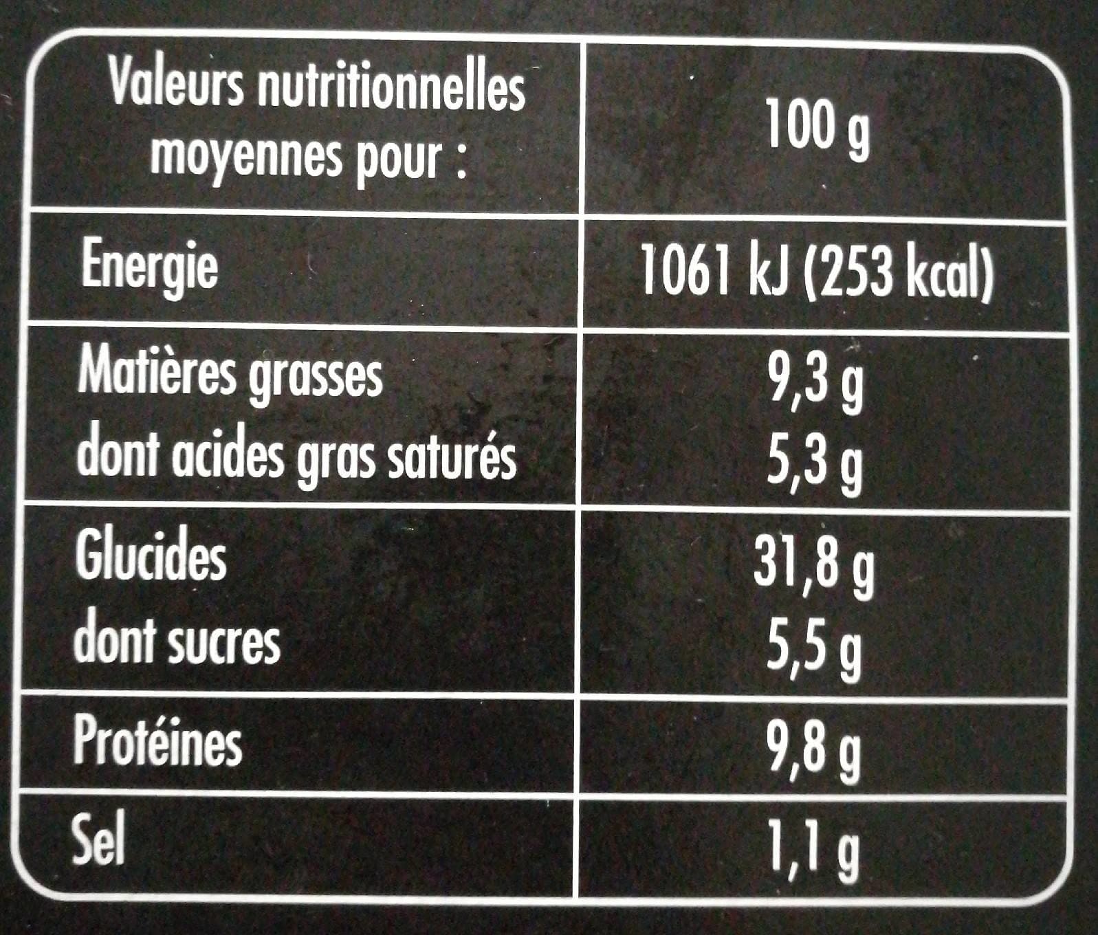 Intermarché Les Créations La chèvre-miel packshot